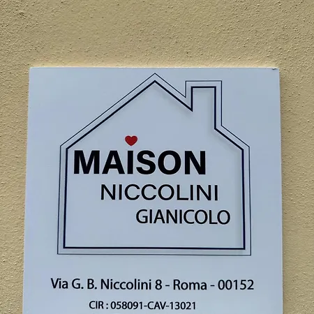 Maison Niccolini Gianicolo شقة